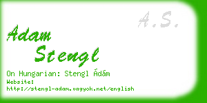 adam stengl business card